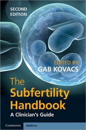 The Subfertility Handbook - 0b3fa0631da8bfcd3cd7290bb6851e45