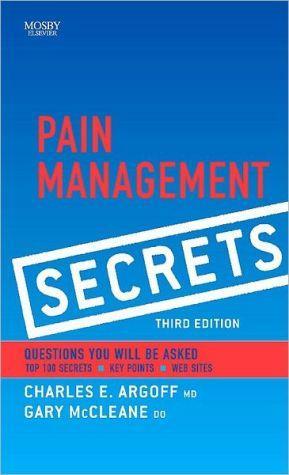 Pain Management Secrets, 3e ** - 0e7217adcc0c3aba52af09ac5750ab3c