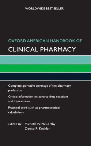 Oxford American Handbook of Clinical Pharmacy - 323dcc14b66aa9f2523db9302d8d57e0