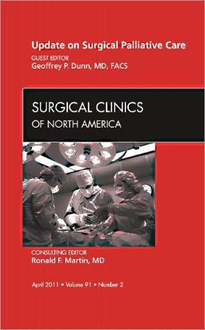 Update on Surgical Palliative Care: Number 2 ** - 37166300f4d48420a954ac3f162beaf0