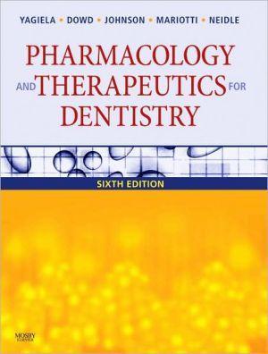 Pharmacology and Therapeutics for Dentistry, 6th Edition ** - 37a094efaa070c7763282d773395b046