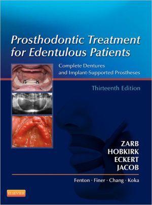 Prosthodontic Treatment for Edentulous Patients, 13e - 40b36b12d6807f5a2045acde5d59dee7