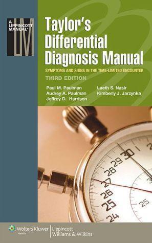 Taylor's Differential Diagnosis Manual IE, 3e - 547078f1a7a3d13995fd3d01fa4696a4