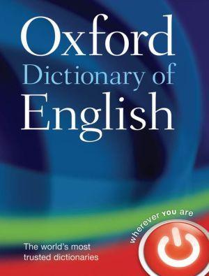 Oxford Dictionary of English 3/e - 66b98295d866bec3b1dbd802b864e68d