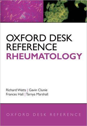 Oxford Desk Reference: Rheumatology - 7542d52e16350d8a5be799e47aff81b2