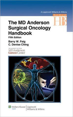 The M.D. Anderson Surgical Oncology Handbook, 5E - 76cf998542d9024cb9d5834a21f60a8e