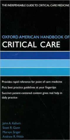 Oxford American Handbook of Critical Care - 7868fde37dad6914c20fe9fb7ede2016
