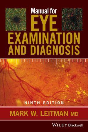 Manual for Eye Examination and Diagnosis 9e - 7da6387112dc270891b81b8529259084