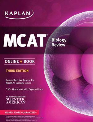 MCAT Biology Review: Online + Book ( Kaplan Test Prep ), 3e - 7f742970fbe596d04a218d58ac982bda