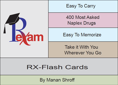 NAPLEX RX Flash Cards 2015-2016 Edition (400 cards) - afa11c1dd3bb728b46436092e1089a15