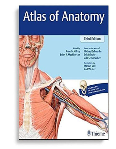 Atlas of Anatomy 3rd Edition by Anne M Gilroy