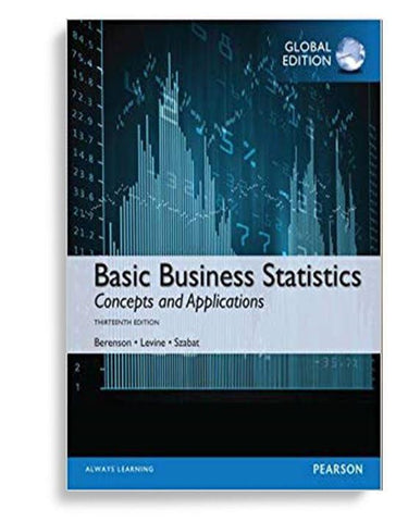 Basic Business Statistics 13th Global Edition