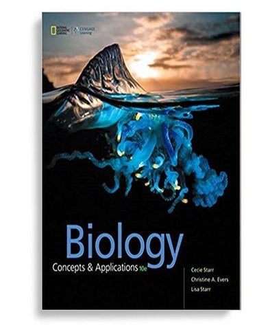 Biology Concepts and Applications 10th Edition by Cecie Starr