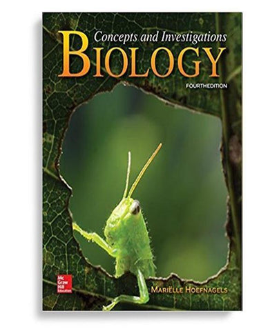 Biology Concepts and Investigations 4th Edition by Marielle Hoefnagels