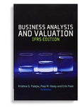 Business Analysis and Valuation IFRS Edition 3rd Edition