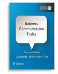 Business Communication Today 14th Global Edition