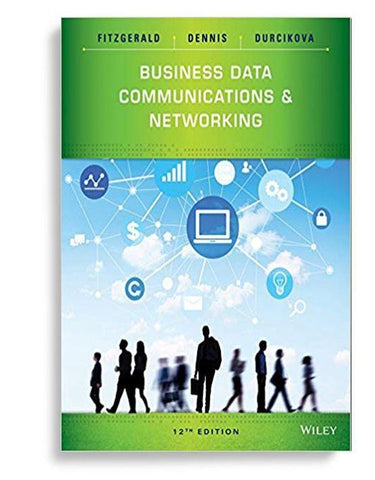 Business Data Communications and Networking 12th Edition