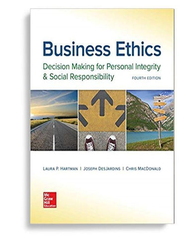 Business Ethics Decision Making for Personal Integrity 4th Edition