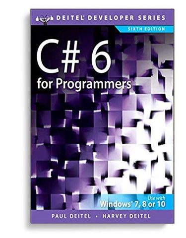 C# 6 For Programmers 6th Edition