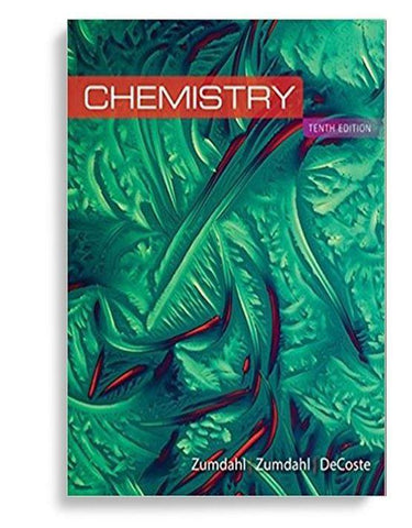 Chemistry 10th Edition by Steven S. Zumdahl (  )