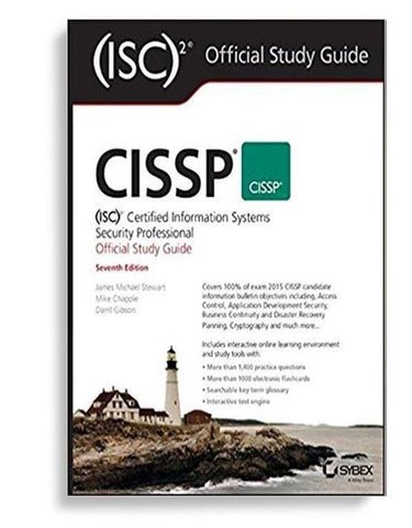 CISSP 2 Certified Information Systems Security Professional Official Study Guide 7th Edition by James M. Stewart