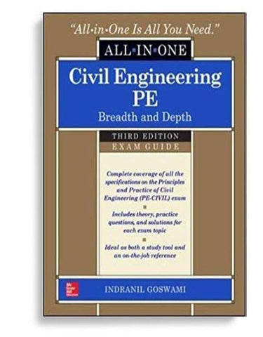 Civil Engineering AllInOne PE Exam Guide Breadth and Depth 3rd