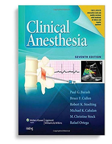 Clinical Anesthesia 7th Edition by Paul Barash