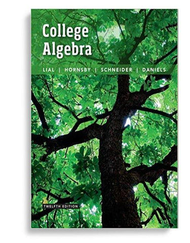 College Algebra 12th Edition