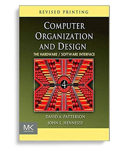 Computer Organization and Design 4th Edition The Hardware/Software Interface