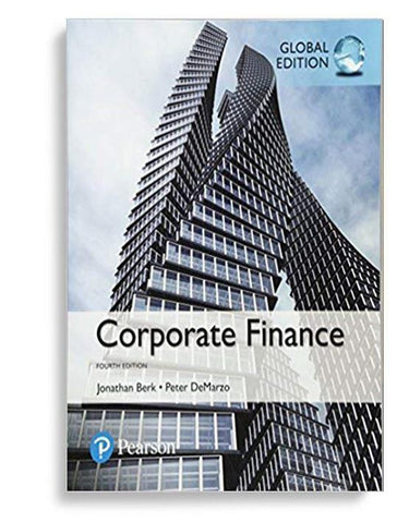 Corporate Finance 4th Global Edition