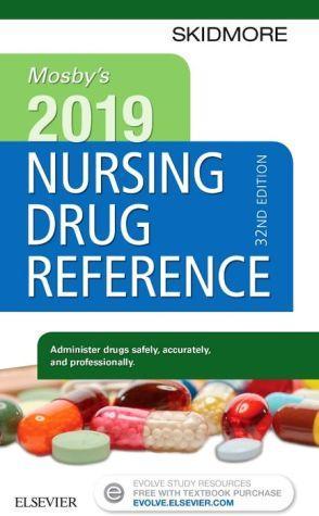 Mosby's 2019 Nursing Drug Reference, 32nd Edition - d2a1226ad4627dd4ee42debd16c2915f