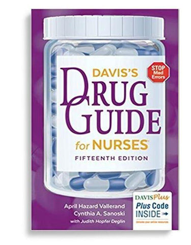 Davis's Drug Guide for Nurses 15th Edition