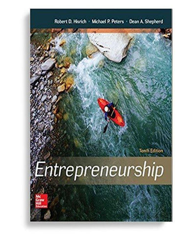 Entrepreneurship 10th Edition by Robert Hisrich