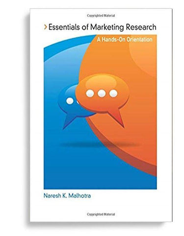 Essentials Of Marketing Research A HandsOn Orientation