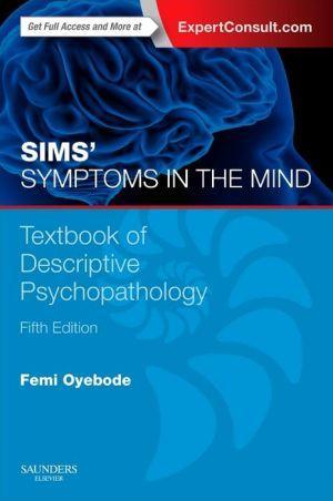 Sims' Symptoms in the Mind, 5E - f0a1de7c37c4ba929f878b783ad52ad4