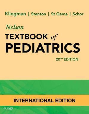 Nelson Textbook of Pediatrics, International Edition, 2-Volume Set, 20th Edition - f6b51895f6d6ba1e6074d1eec7d61d75