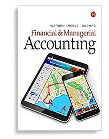 Financial & Managerial Accounting 14th Edition