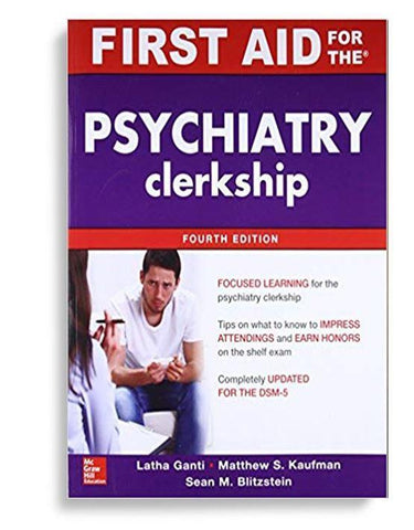 First Aid For The Psychiatry Clerkship 4th Edition
