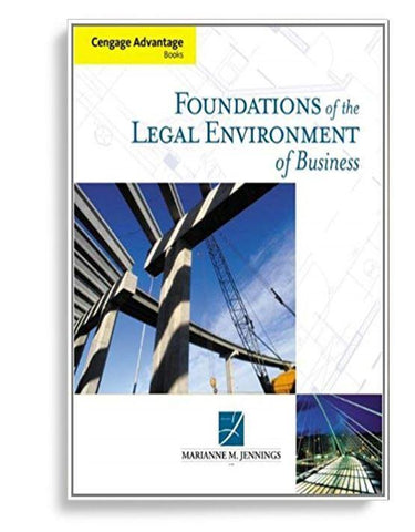 Foundations of the Legal Environment of Business