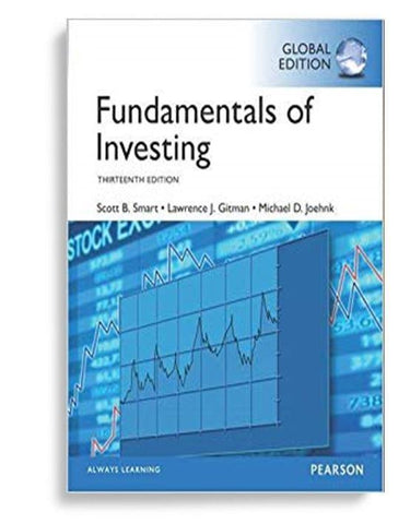 Fundamentals Of Investing 13th Global Edition
