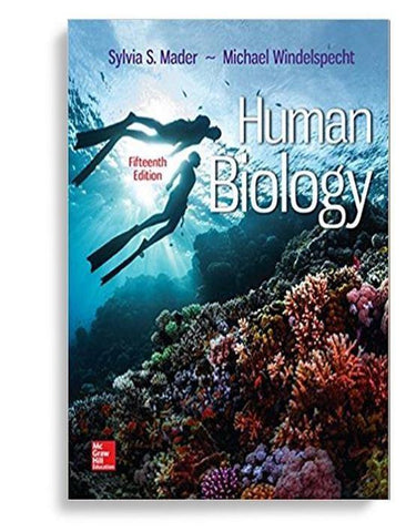 Human Biology (WCB General Biology) 15th Edition by Sylvia Mader (  )