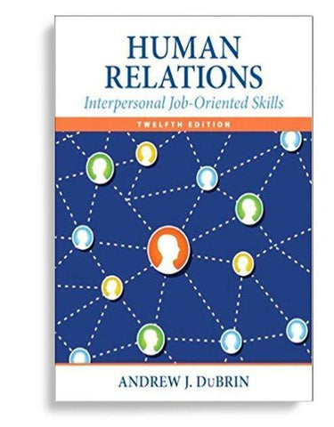 Human Relations: Interpersonal JobOriented Skills 12th Edition