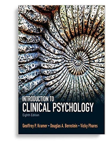 Introduction to Clinical Psychology 8th Edition
