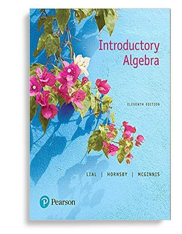 Introductory Algebra 11th Edition