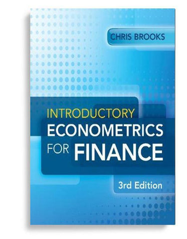 Introductory Econometrics for Finance 3rd Edition by Chris Brooks