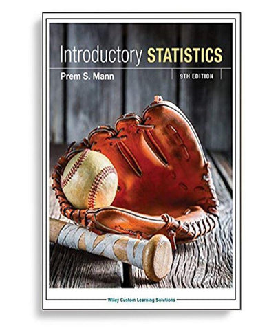 Introductory Statistics 9th Edition