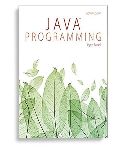 Java Programming 8th Edition