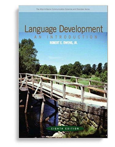 Language Development: An Introduction 8th Edition by Robert E. Owens