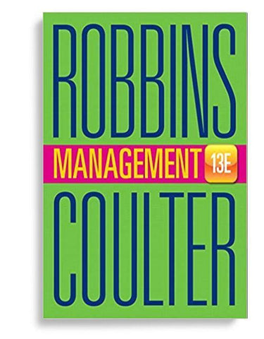 Management 13th Edition by Robbins