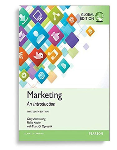 Marketing An Introduction 13th Global Edition